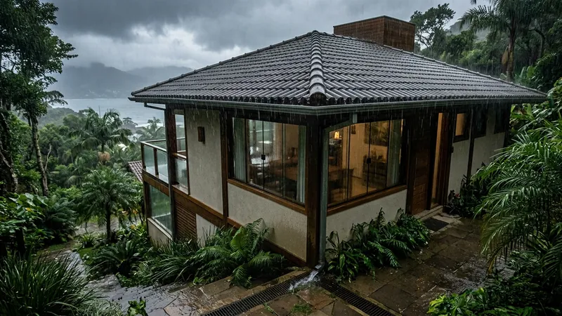 Como evitar infiltrações em período de chuva em Florianópolis